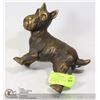 Image 1 : CAST IRON PEEING SCOTTIE DOG- MEASURES 7 1/2"