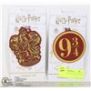Image 1 : TWO NEW HARRY POTTER LUGGAGE TAGS