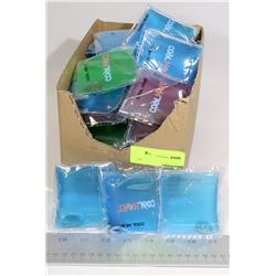 BOX OF REUSABLE HOT/ COLD PADS
