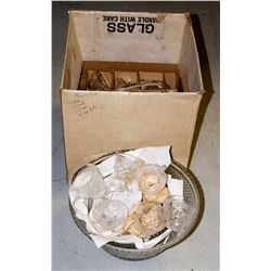 ESTATE ANCHOR HOCKING WEXFORD PUNCH BOWL SET 75PC