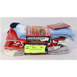 3PK LADIES HEAT WAVE SOCKS