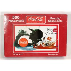 NEW 500PC COCA COLA PUZZLE