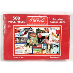 NEW 500PC COCA COLA PUZZLE