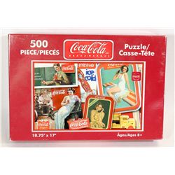 NEW 500PC COCA COLA PUZZLE
