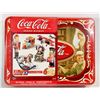 Image 1 : NEW COCA COLA PUZZ 3D COLLECTIBLES SET IN METAL