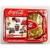Image 1 : NEW COCA COLA PUZZ 3D COLLECTIBLES SET IN METAL