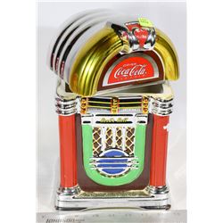 COCA COLA JUKE BOX SHAPE COOKIE JAR
