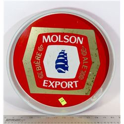 MOLSON EXPORT METAL SERVING TRAY