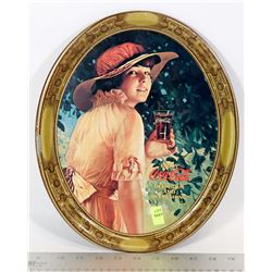 COCA COLA METAL SERVING TRAY