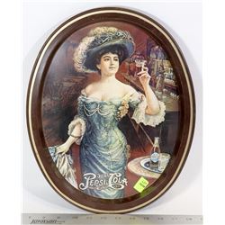 PEPSI COLA METAL SERVING TRAY