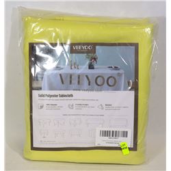 VEEYOO SOLID POLYESTER TABLECLOTH