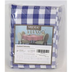 VEEYOO CHECKERED TABLECLOTH