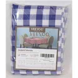 VEEYOO CHECKERED TABLECLOTH