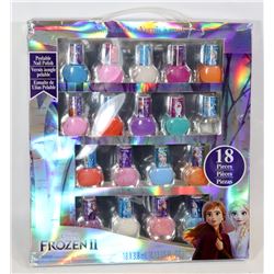 18PC FROZEN II NAIL POLISH SET