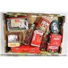 Image 1 : LARGE FLAT OF COCA COLA COLLECTOR TINS