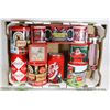 Image 1 : LARGE FLAT OF COCA COLA COLLECTOR TINS