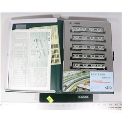 KATO SUBURBAN STYLE TRAIN SET (N-SCALE)