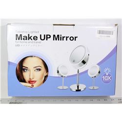 TABLETOP LIGHTED MAKE UP MIRROR
