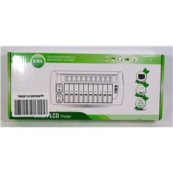 SMART LCD BATTERY CHARGER FOR AA/ AAA/ 9V/