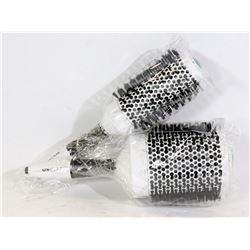 TWO ARTEGO ANTI STATIC ION HAIR BRUSHES