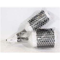 TWO ARTEGO ANTI STATIC ION HAIR BRUSHES