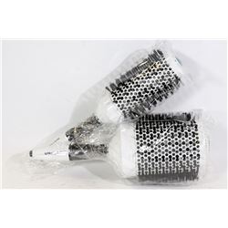 TWO ARTEGO ANTI STATIC ION HAIR BRUSHES