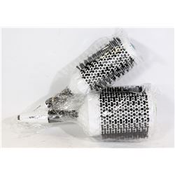 TWO ARTEGO ANTI STATIC ION HAIR BRUSHES