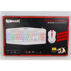 RED DRAGON S101W GAMING KEYBOARD AND MOUSE SET