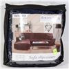 Image 1 : WATER RESISTANT 3 SEAT SOFA SLIPCOVER