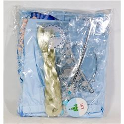GIRLS PRINCESS COSTUME WITH ACCESSORIES
