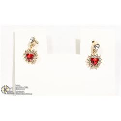 NEW HEART SHAPE STUD EARRINGS