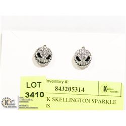 NEW JACK SKELLINGTON SPARKLE EARRINGS