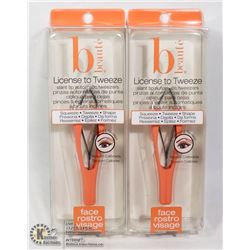 LOT OF TWO LICENSE TO TWEEZE AUTOMATIC