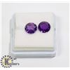 Image 1 : #32-PURPLE AMETHYST GEMSTONE ROUND 3.5ct