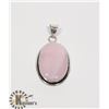 Image 2 : #157-PINK ROSE QUARTZ PENDANT