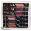 Image 1 : LOT OF 6 OFRA LONG LASTING LIQUID LIPSTICK