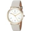 Image 1 : NEW DKNY WHITE DIAL LEATHER STRAP MSRP $199 WATCH.