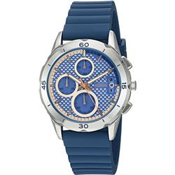 NEW FOSSIL TRIPLE CHRONO SLICONE BAND MSRP $219