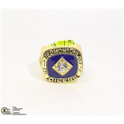 GRETZKY 1984 STANLEY CUP RING BEST TEAM EVER