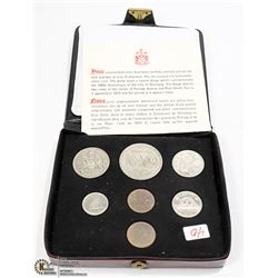 1974 CANADIAN 7 COIN SET