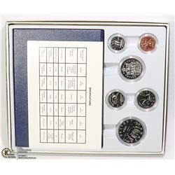 1986 SPECIMEN 6 COIN SET