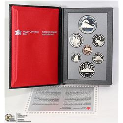 1986 PROOF SILVER DOLLAR COIN SET