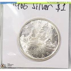 1966 CANADIAN SILVER DOLLAR