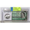 Image 1 : 1967 CANADA GOOSE SILVER DOLLAR / 1967 CENTENNIAL