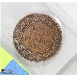 1913 CANADIAN LARGE PENNY