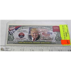 ONE MILLION TRUMP DOLLARS BILL