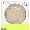 Image 1 : US PEACE DOLLAR 1922