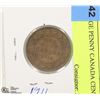 Image 1 : 1911 LARGE PENNY CANADA CENT