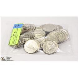 $50 FACE VALUE CANADIAN $1 DOLLAR COINS