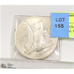 1973 CANADIAN $10 COIN, 1976 MONTREAL OLYMPICS